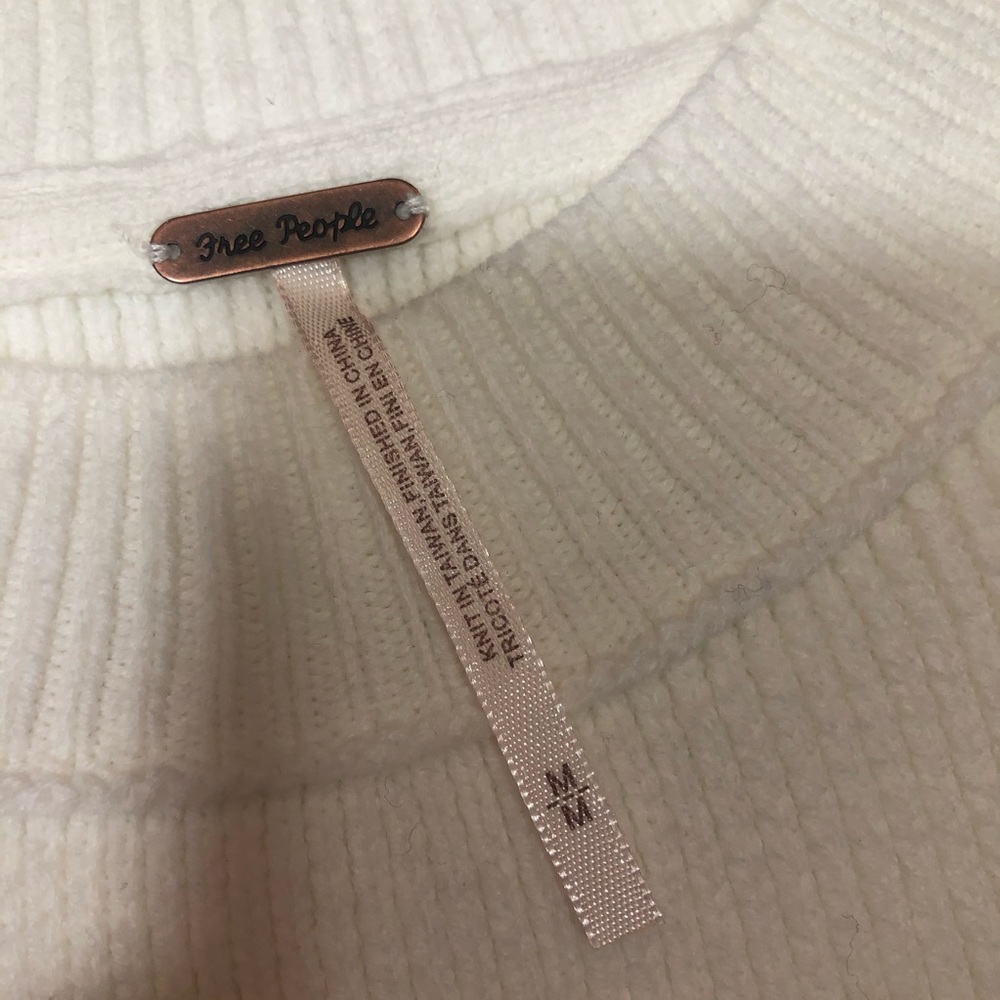 Free People Crew neck oversized sweater tunic - Picture 3 of 11